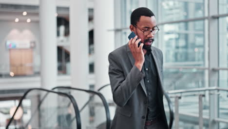Business,-phone-call-and-black-man