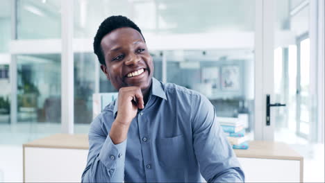 Business,-thinking-and-black-man-with-a-smile