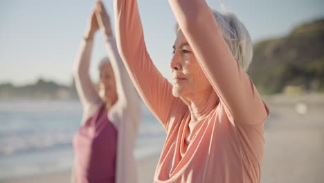 Yoga,-Meditation-Und-ältere-Frauen