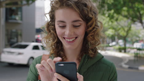 portrait-of-beautiful-young-elegant-woman-redhead-on-texting-browsing-app-using-smartphone-enjoying-mobile-communication