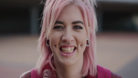close-up-portrait-young-punk-girl-laughing-happy-woman-enjoying-pink-hair-fashion-style-independent-female-individuality-slow-motion