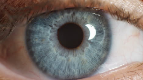 Makro-Nahaufnahme-Menschliches-Auge-Blinkt-Natürliche-Schönheit-Gesundes-Sehvermögen-Konzept