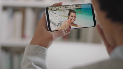 young-woman-video-chatting-using-smartphone-happy-friend-on-vacation-beach-in-italy-sharing-travel-experience-having-fun-on-holiday-communicating-with-mobile-phone-4k-footage