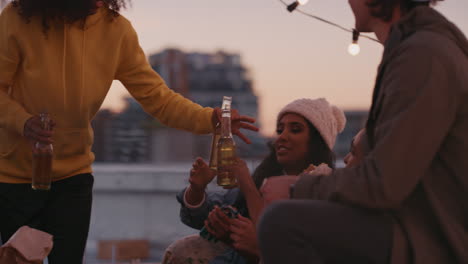 happy-rooftop-party-friends-drinking-alcohol-having-fun-on-weekend-social-gathering-sitting-on-couch-chatting-enjoying-hanging-out-together-at-sunset