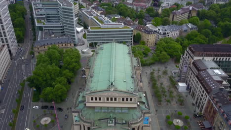 Antenne:-Opernhaus-In-Frankfurt-Am-Main,-Deutschland-Von-Oben