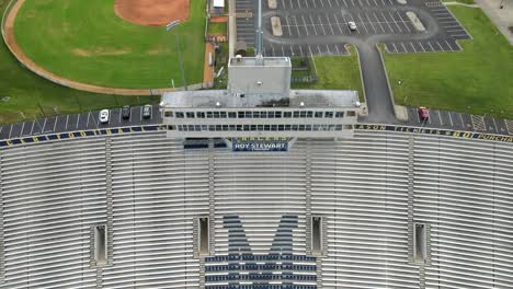 Imágenes-Aéreas-Del-Estadio-Roy-Stewart-En-La-Universidad-Estatal-De-Murray-En-Murray-Kentucky