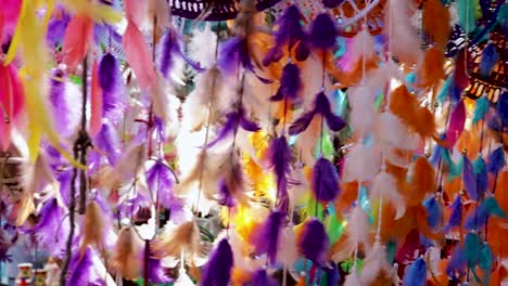 colorful-dream-catcher-many-close-up-shot-at-day-from-flat-angle-in-details