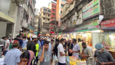 Street-food-in-Dhaka,-Bangladesh