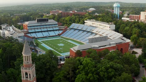 Wunderschöne-Einspielung-Der-University-Of-North-Carolina,-Unc,-Chapel-Hill