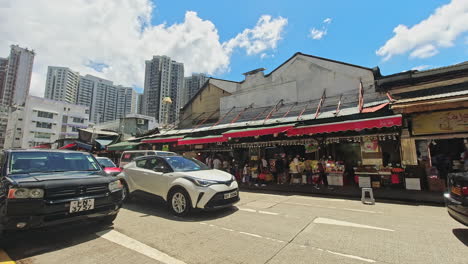 Geschäftiger-Yau-Ma-Tei-Obstmarkt-In-Hongkong