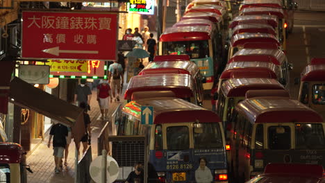 Tráfico-Centro-De-La-Ciudad-Asia-Contaminación-Del-Aire