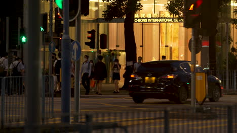 workers-walking-through-streets-and-sidewalks-after-finishing-work-at-night