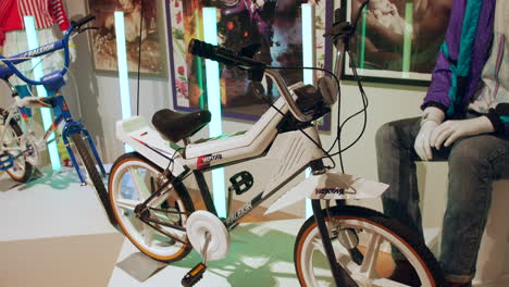 Eighties-BMX-bike-on-display-in-a-museum