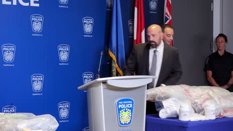 Press-Conference-of-Peel-Regional-Police-Announced-the-Seizure-of-Illicit-Drugs