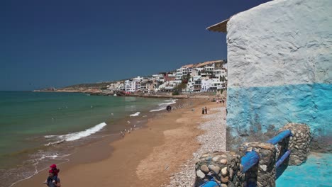 Seashore-and-frontside-in-Taghazout