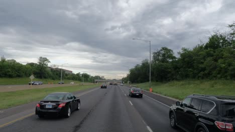 Pov:-Conducción-De-Camiones-De-Transporte-En-La-Carretera.