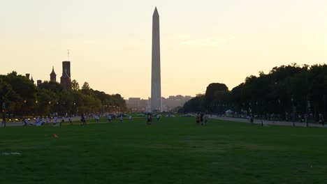 Tilt-up-shot-on-the-National-Mall