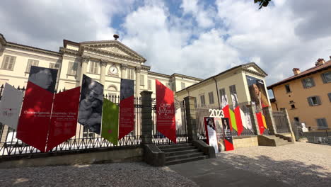 Accademia-Carrara-Kunstmuseum-Und-Galerie-In-Der-Stadt-Bergamo-In-Italien