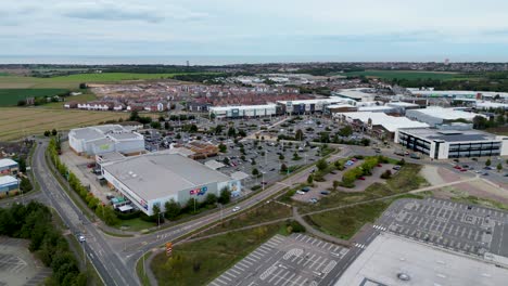 Aerial-shot-of-Westwood-Cross-in-Thanet