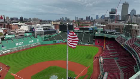 Fenway-Park---Boston-Red-Sox-Baseball-Luftaufnahme