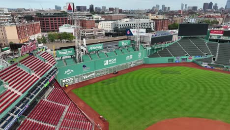 Aerial-flyover-of-Fenway-Park