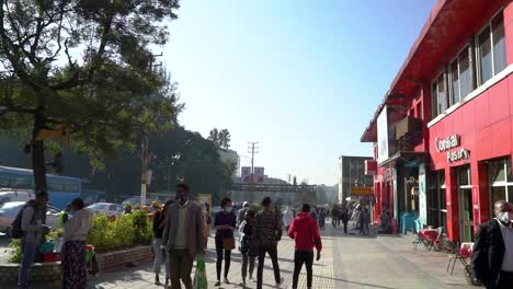 Street-Shots-of-Addis-Ababa,-Ethiopia