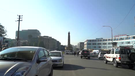 Street-Shots-of-Addis-Ababa,-Ethiopia