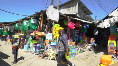 Verschiedene-Aufnahmen-Eines-Lokalen-Marktes-Am-Rande-Von-Addis-Abeba,-äthiopien