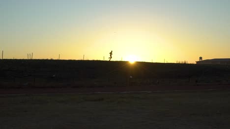 Runners-exercising-at-a-running-track-near-Addis-Ababa,-Ethiopia