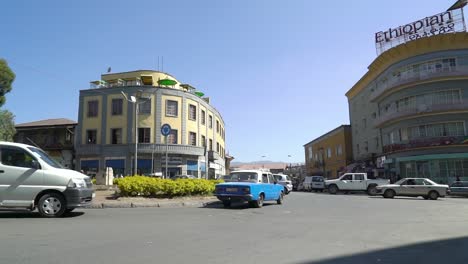 Street-Shots-of-Addis-Ababa,-Ethiopia