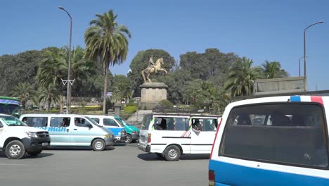 Tomas-De-La-Calle-De-Addis-Abeba,-Etiopía