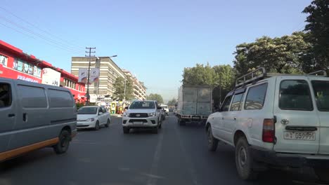 Street-Shots-of-Addis-Ababa,-Ethiopia