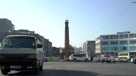 Tomas-De-La-Calle-De-Addis-Abeba,-Etiopía