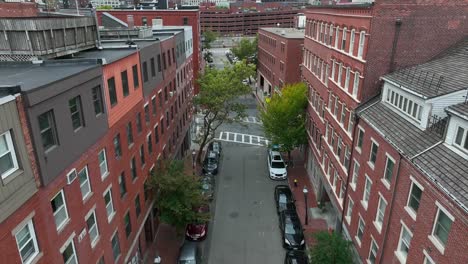 Apartment-buildings-in-urban-USA-city