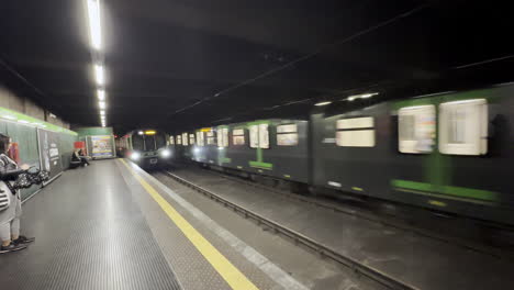 Metro-underground-train-arriving-at-platform