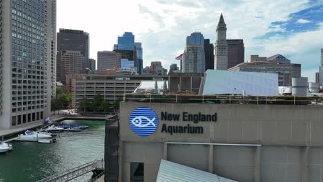 Signo-Del-Acuario-De-Nueva-Inglaterra-E-Inicio-De-Sesión-En-Boston