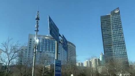 Edificio-Alto-En-Beijing,-China