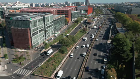 Highway-of-Paris-in-France