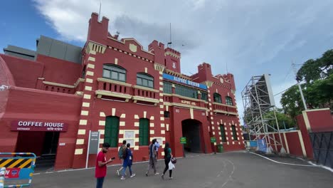 Vista-Exterior-Del-Museo-De-La-Cárcel-De-Alipore-Kolkata