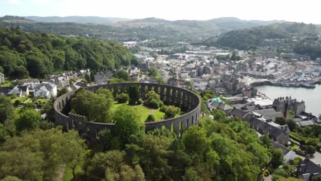 Mccaig&#39;s-Tower-Batteryhill-Oban-Von-Drohne-Aufgenommen