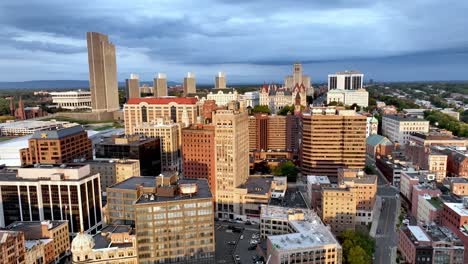 albany-ny-aerial-orbit-in-4k,-albany-new-york