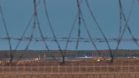 Airplanes-take-off-from-the-airport