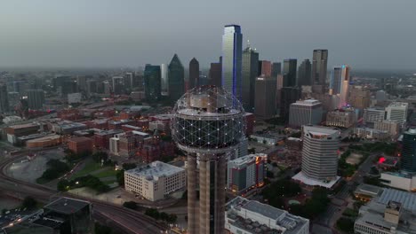 Horizonte-Del-Centro-De-Dallas-Texas