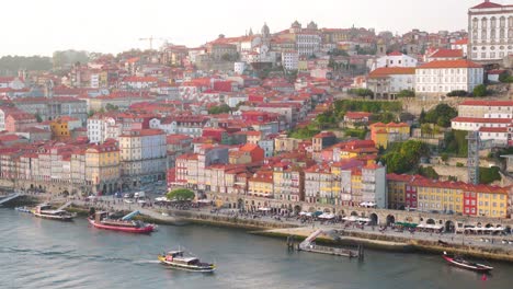 Panoramaansicht-Details-Porto-Portugal