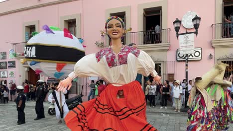 slow-motion-shot-of-a-traditional-wedding-celebration-in-the-city-of-oaxaca-with-indigenous-dances