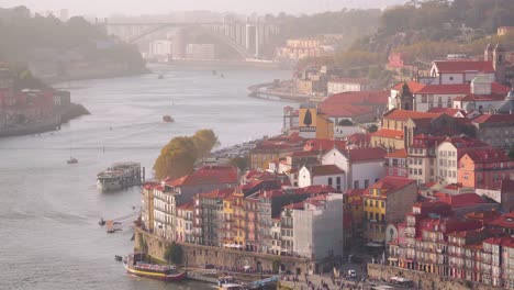 Panoramaansicht-Details-Porto-Portugal