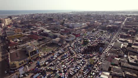 Antenne-Des-Rawlings-Park-Makola-Shopping-Business-Trade-Financial-Center