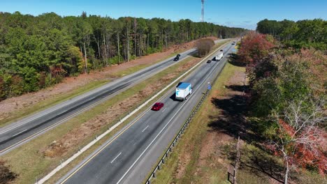 Welcome-to-Georgia-sign-along-highway