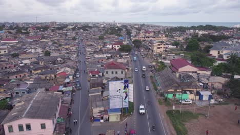 Osu-Accra-Ghana-Historische-Traditionelle-Küstenstadt