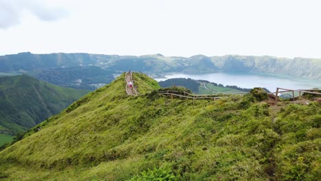 Aussichtspunkt-Boca-Do-Inferno-In-Der-Gegend-Von-Sete-Cidades-Auf-Sao-Miguel-Auf-Den-Azoren